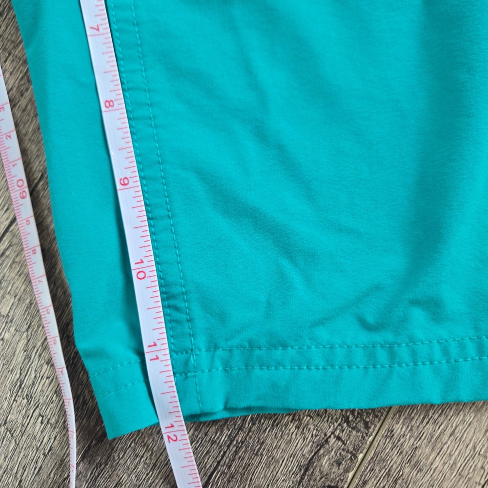 The North Face Womens Horizon Hiking Shorts Teal Blue Size 8 Regular Nylon Blend - Picture 9 of 11